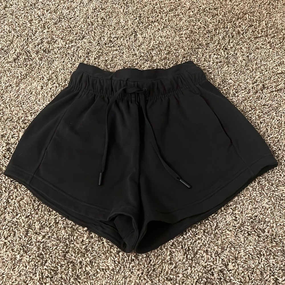 Lululemon Inner glow shorts- size 2! Black